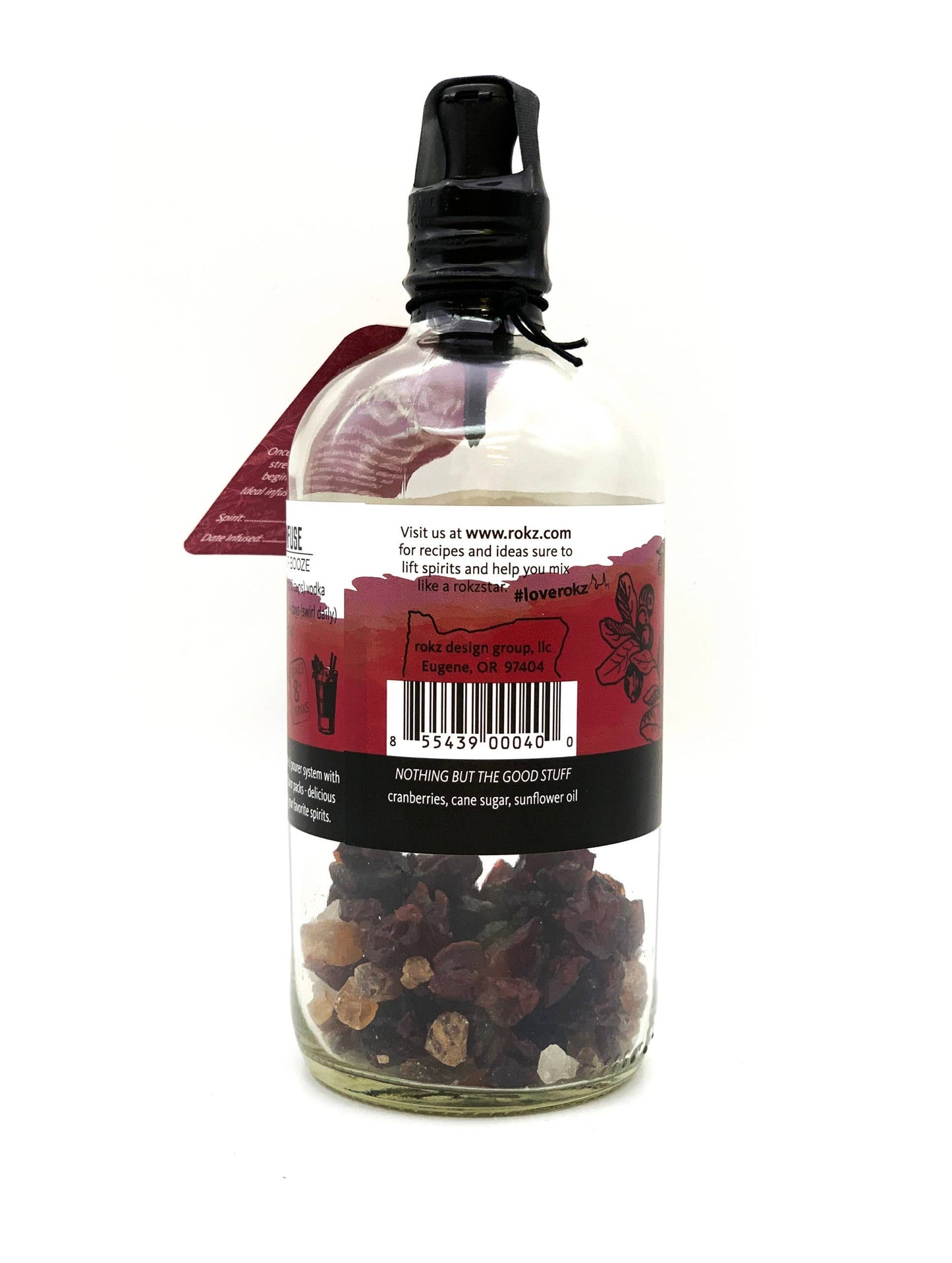 Natural Cranberry Infusion - Cocktail and Mocktail Mixer