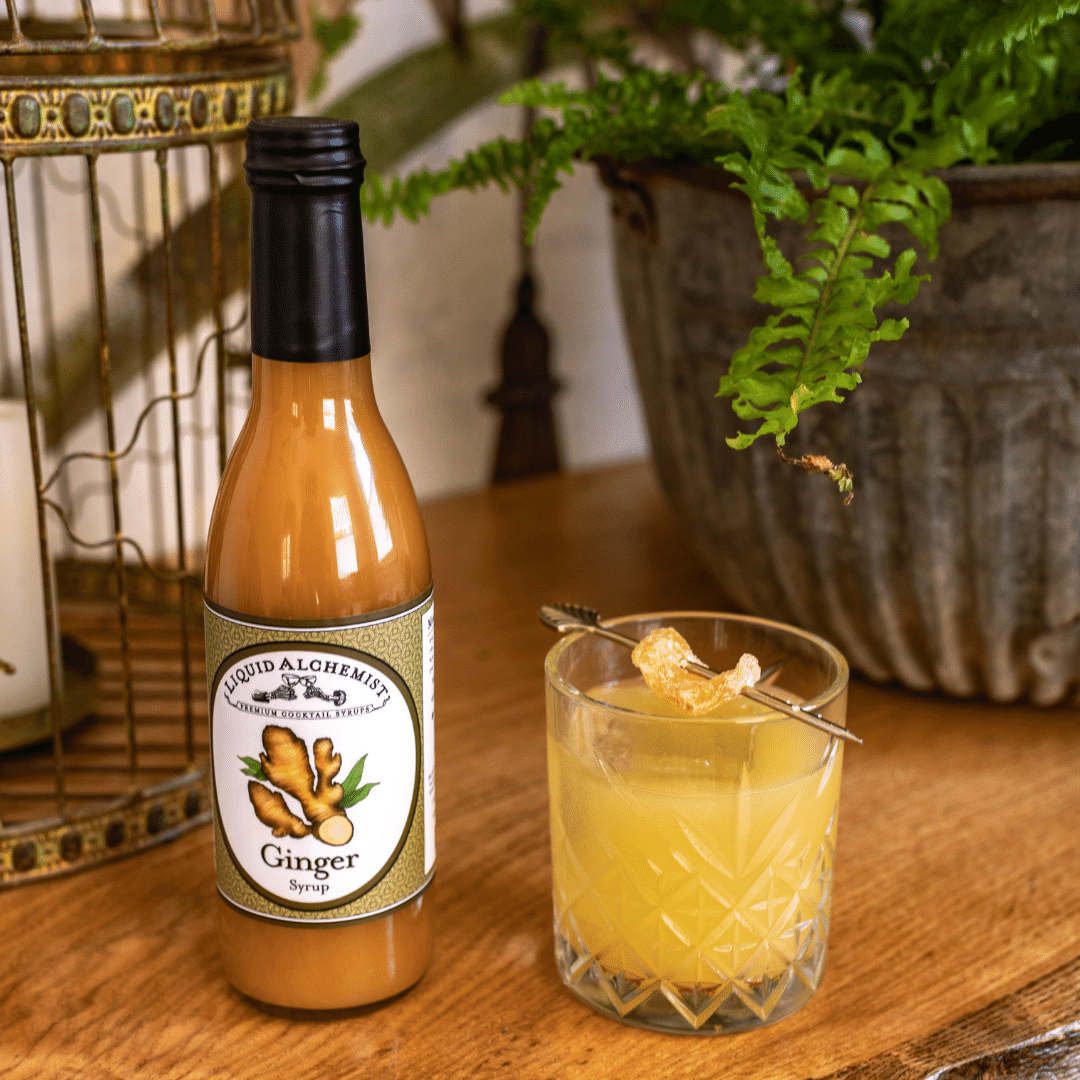 Jarabe de jengibre para cócteles, Moscow Mules y bebidas: 375 ml