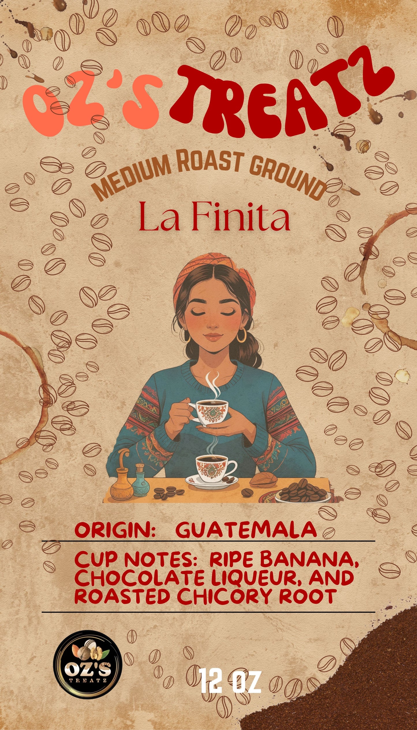 COFFEE GROUND LA FINITA FROM GUATEMALA