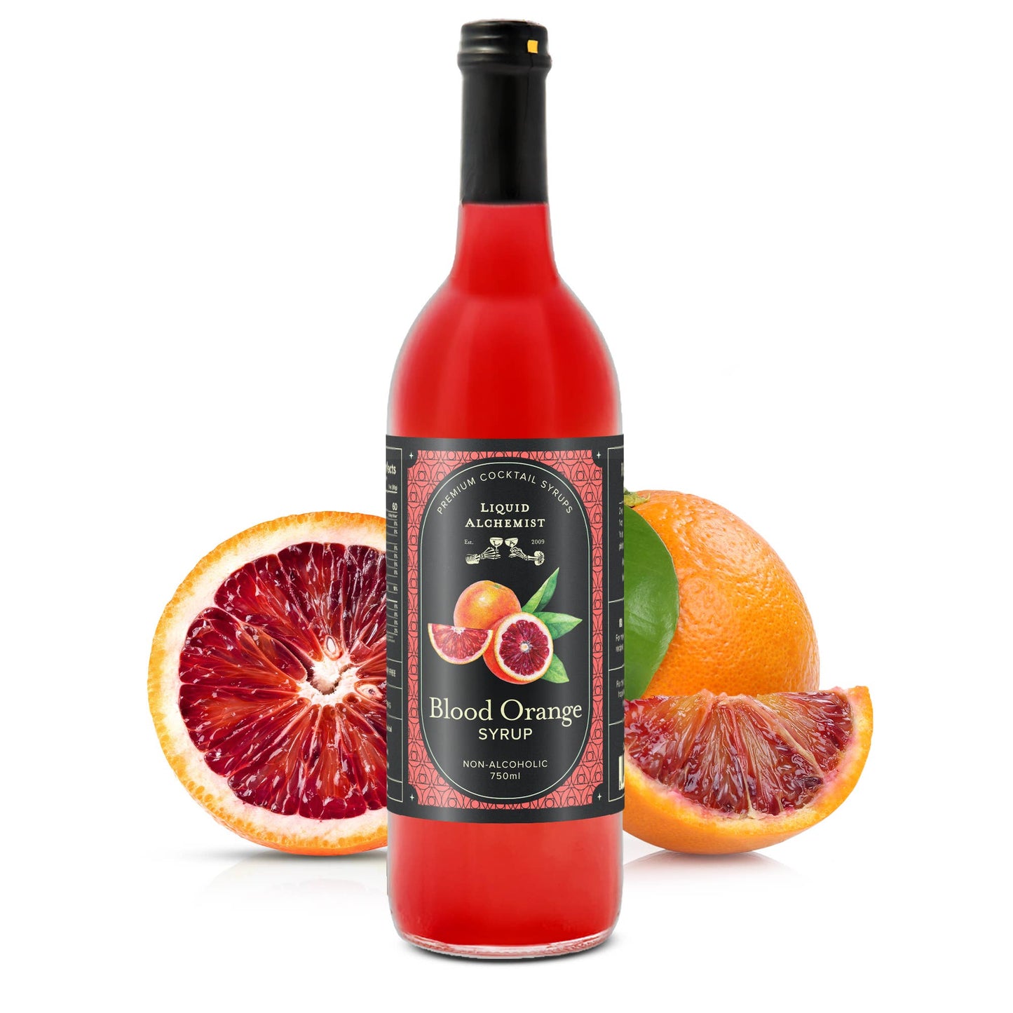 Jarabe de cóctel de naranja sanguina Liquid Alchemist: 750 ml