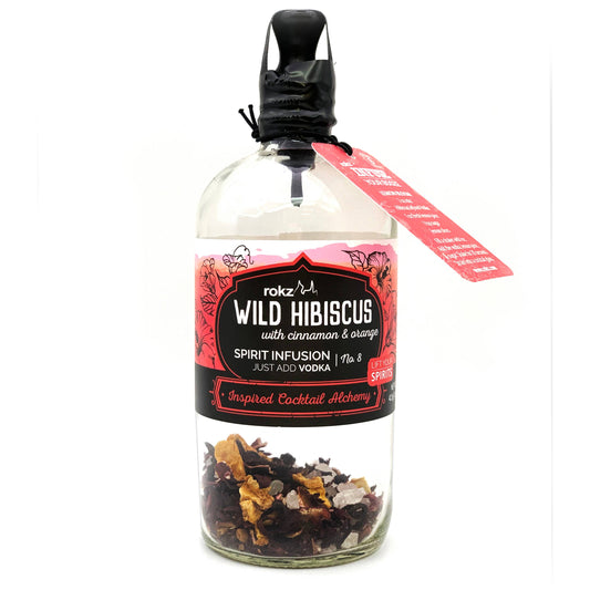 Natural Infusion of Wild Hibiscus - Mixer of Cocktails and Mocktails