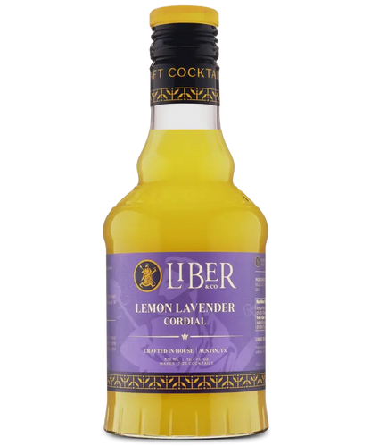 Cordial de lavanda y limón: 750 mL