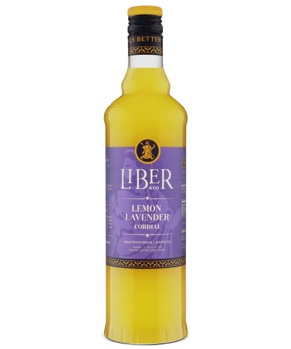 Cordial de lavanda y limón: 750 mL
