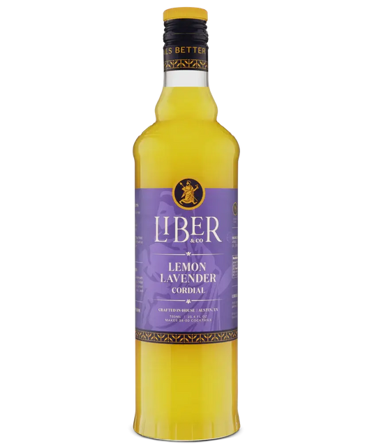 Cordial de lavanda y limón: 750 mL