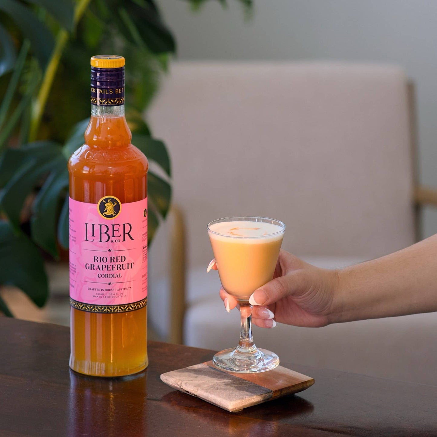 Rio Red Grapefruit Cordial: 750 mL