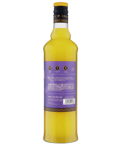 Cordial de lavanda y limón: 750 mL