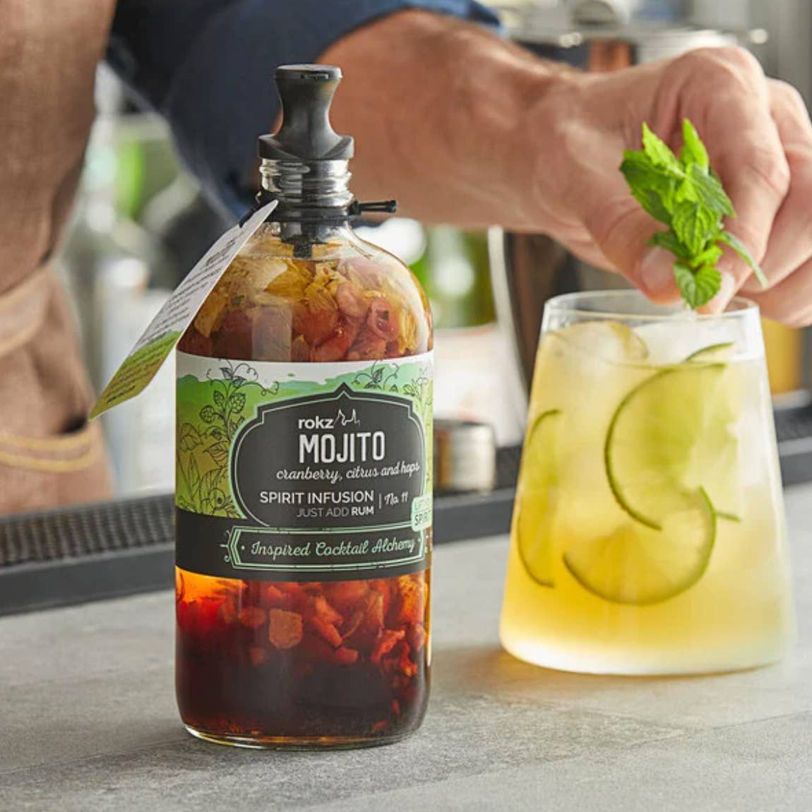 Natural Mojito Infusion - Mixer of Cocktails and Mocktails