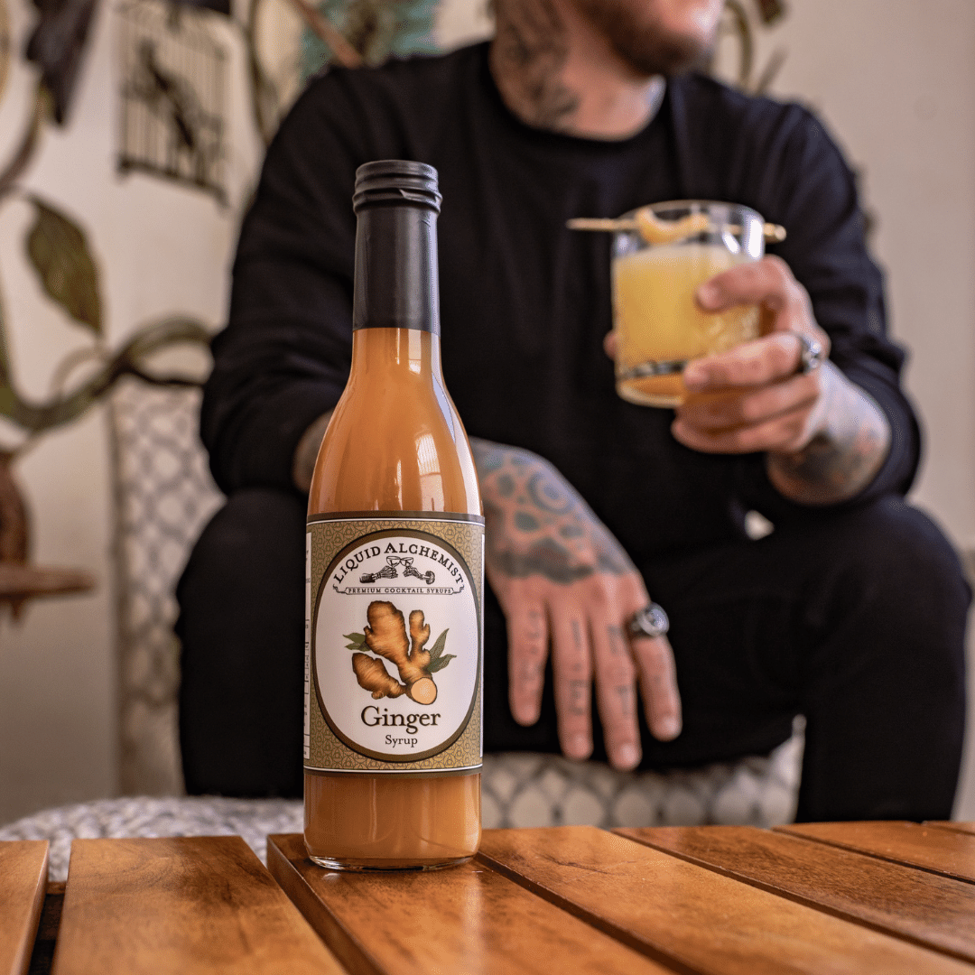 Jarabe de jengibre para cócteles, Moscow Mules y bebidas: 375 ml