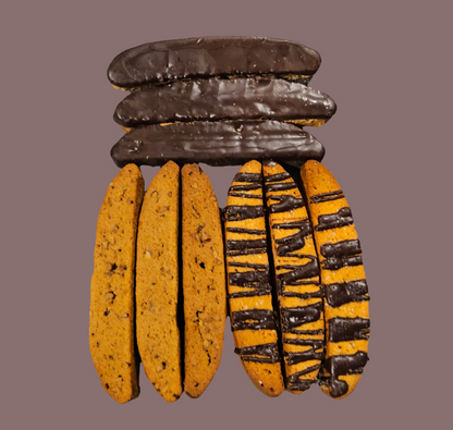 9 pcs  PUMPKIN PECAN , CHOCOLATE DIPPED, SEA-SALTED CHOCO TOFFEE