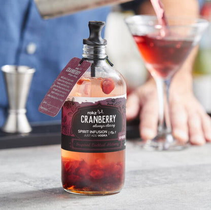 Natural Cranberry Infusion - Cocktail and Mocktail Mixer