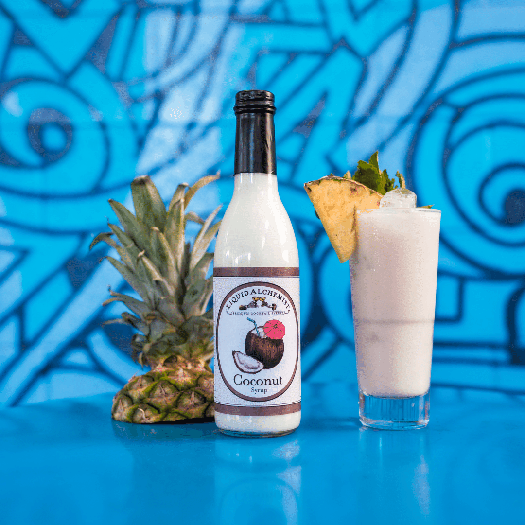 Sirope de coco para café, cócteles y piñas coladas: 750 ml