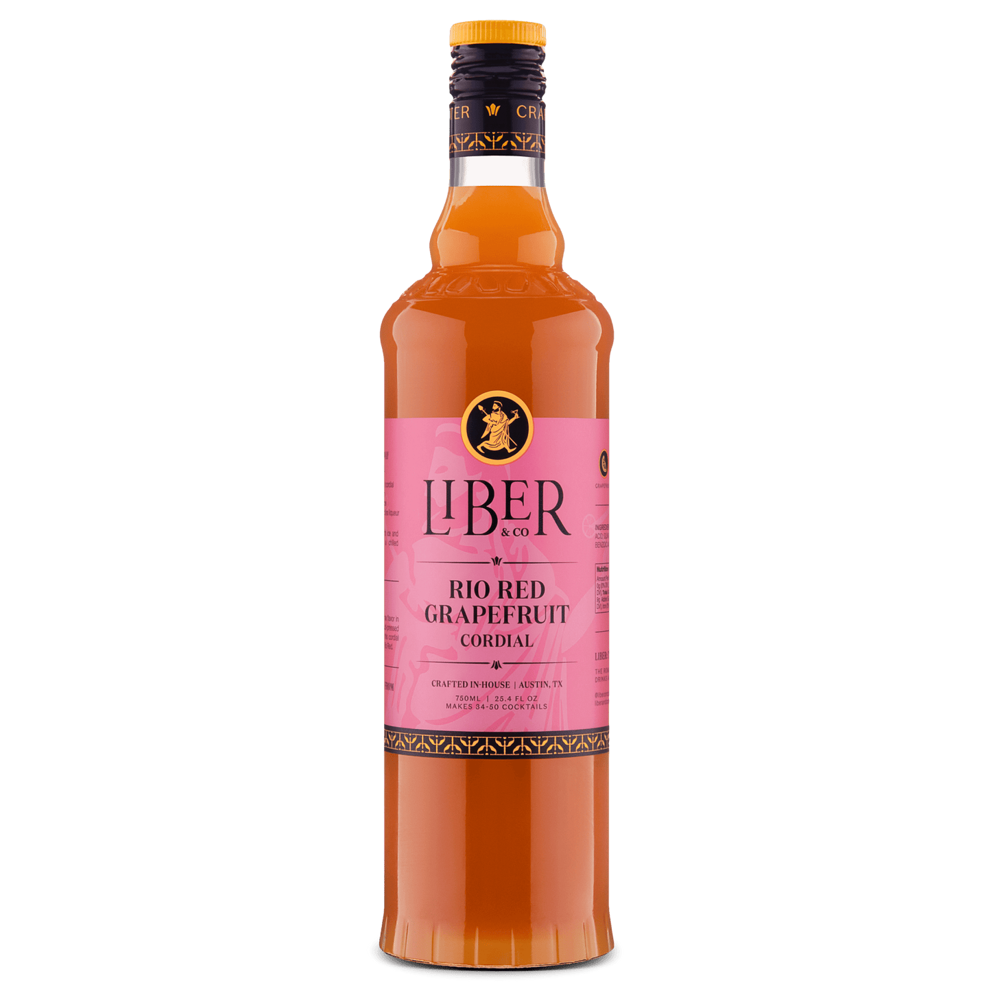 Rio Red Grapefruit Cordial: 750 mL