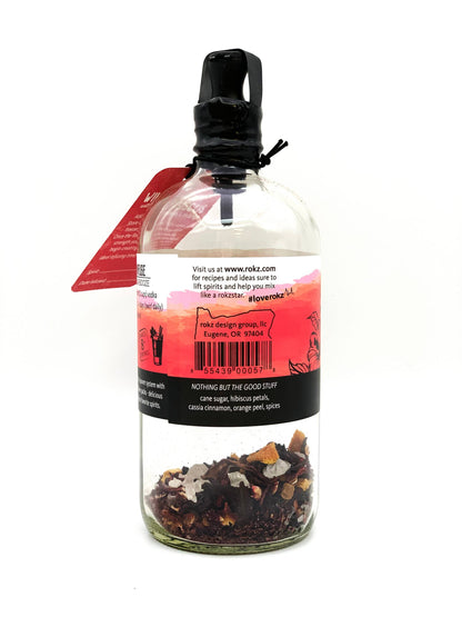 Natural Infusion of Wild Hibiscus - Mixer of Cocktails and Mocktails