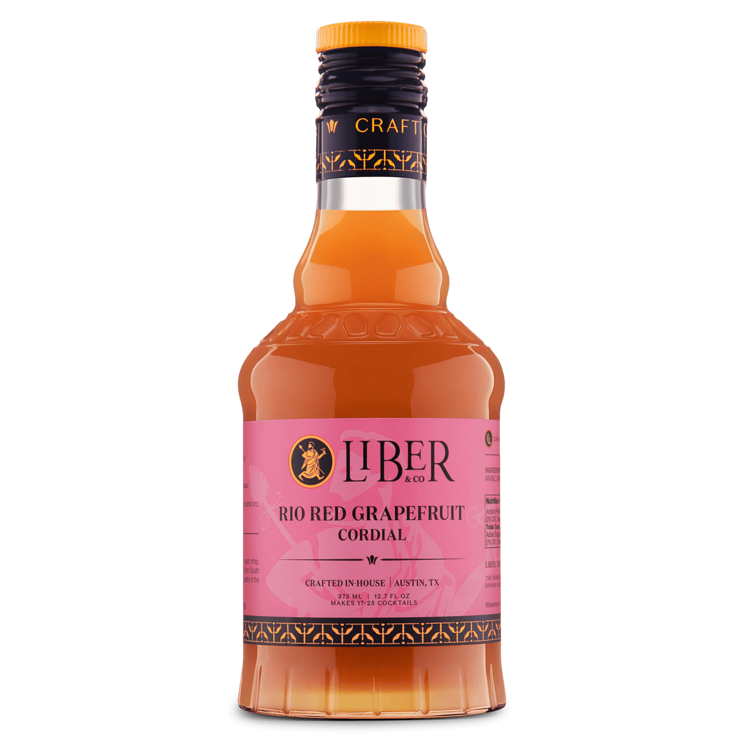 Rio Red Grapefruit Cordial: 750 mL