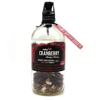 Natural Cranberry Infusion - Cocktail and Mocktail Mixer