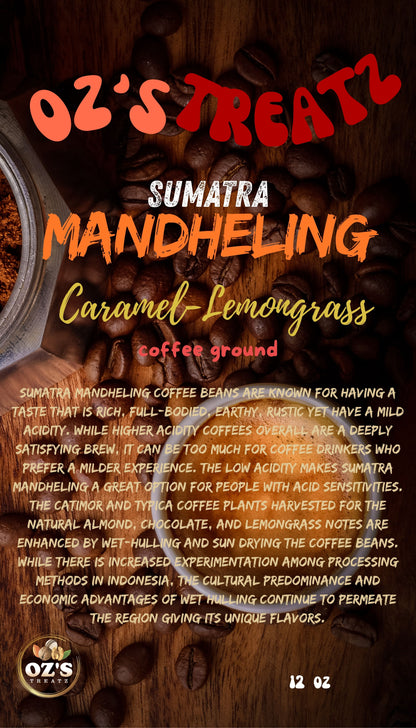 COFFEE WHOLE BEAN  INDONESIA  SUAMATRA MANDHELING